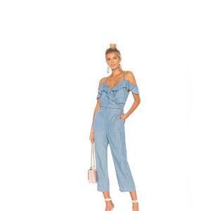 Michael Stars Ruffle Jumpsuit